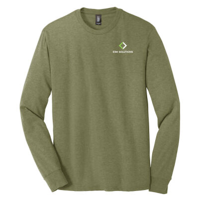 District Tri-Blend Long Sleeve T-Shirt ( F+B) Thumbnail