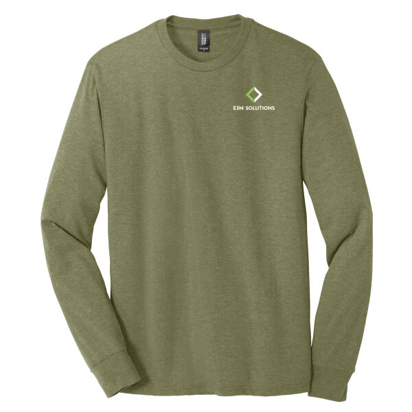 District Tri-Blend Long Sleeve T-Shirt ( F+B) Thumbnail