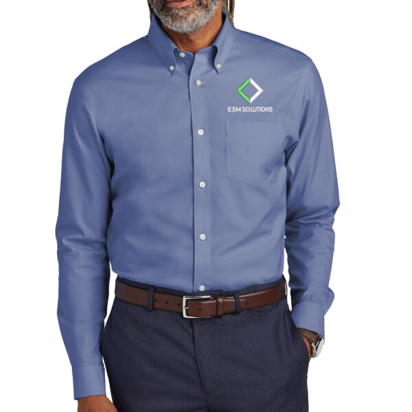 Brooks Brothers Wrinkle-Free Stretch Pinpoint Shirt Thumbnail