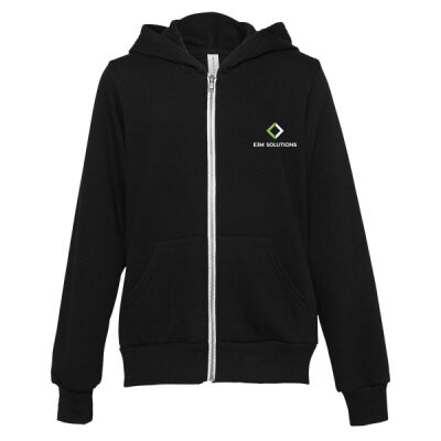 Bella Canvas Youth Full Zip  Thumbnail
