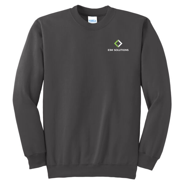 Port & Company® Tall Essential Fleece Crewneck Sweatshirt Thumbnail