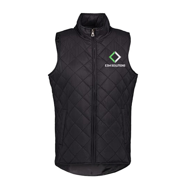 Women's Vintage Diamond Quilted Vest Thumbnail