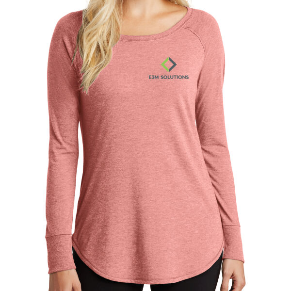 District ® Women’s Perfect Tri ® Long Sleeve Tunic Tee 2 Thumbnail