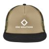 Flat Bill Snapback Trucker Cap Thumbnail
