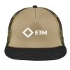 Flat Bill Snapback Trucker Cap Thumbnail